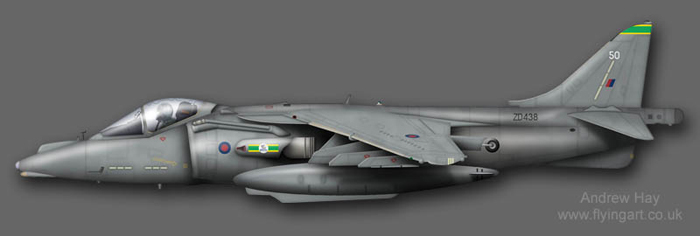 Harrier GR.7 ZD438 3(F) Sqn